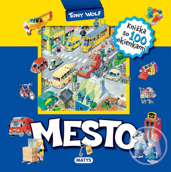 Obrázok Knižka s okienkami: Mesto
