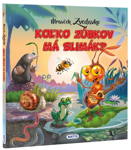 Obrázok Mravček Zvedavko 2 - Koľko zúbkov má slimák?