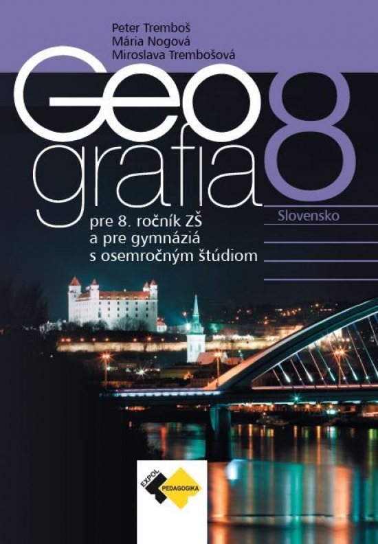 Obrázok Geografia pre 8.roč. ZŠ a pre GOŠ - učebnica