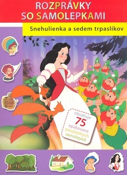 Obrázok Snehulienka a sedem trpaslíkov - Rozprávky so samolepkami