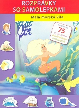 Obrázok Malá morská víla - Rozprávky so samolepkami