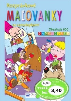 Obrázok Rozprávkové maľovánky so samolepkami