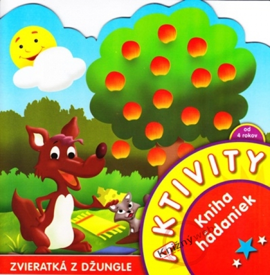 Obrázok Aktivity-Zvieratká z džungle-kniha hádaniek