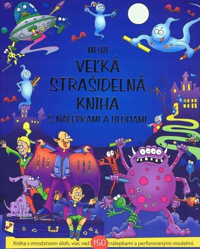 Obrázok Moja veľká strašidelná kniha s nálepkami a úlohami