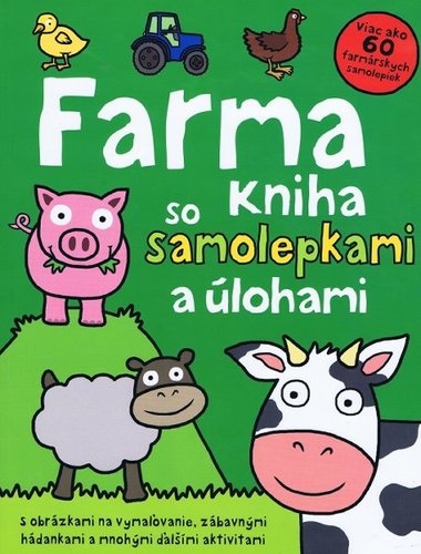 Obrázok Farma - kniha so samolepkami a úlohami