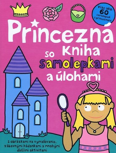 Obrázok Princezná - kniha so samolepkami a úlohami
