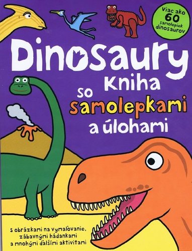 Obrázok Dinosaury - kniha so samolepkami a úlohami