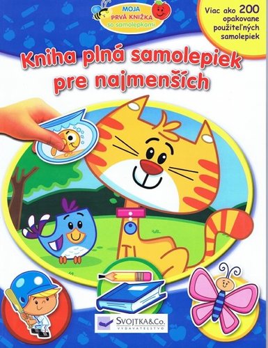 Obrázok Kniha plná samolepiek pre najmenších