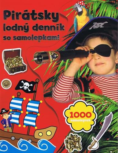 Obrázok Pirátsky lodný denník so samolepkami