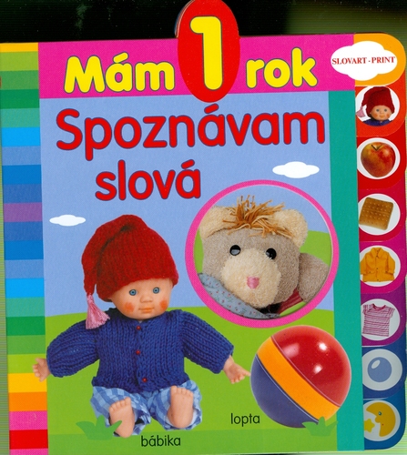 Obrázok Mám 1 rok - Spoznávam slová