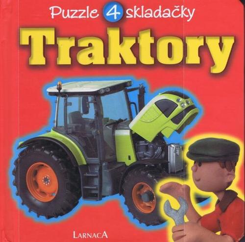 Obrázok Traktory - puzzle 4 skladačky