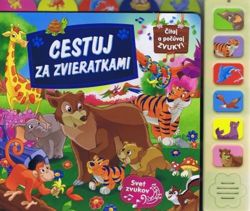 Obrázok Cestuj za zvieratkami - zvuková knižka