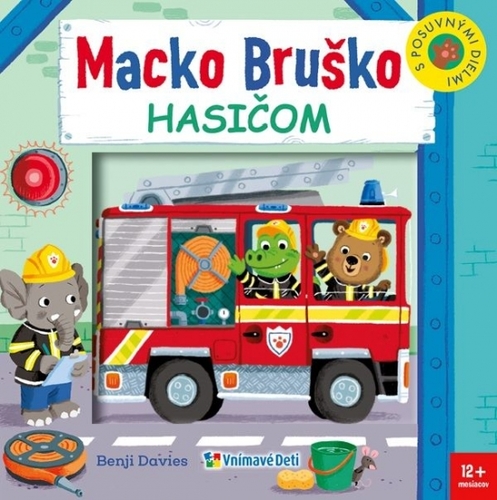 Obrázok Macko Bruško hasičom