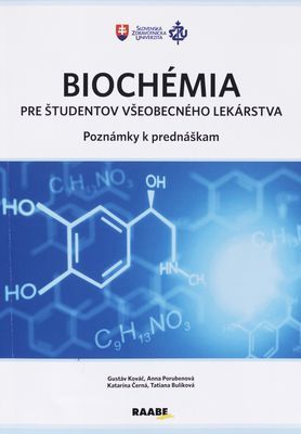 Obrázok Biochémia pre študentov všeobecného lekárstva