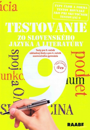 Obrázok Testovanie 9 zo slovenského jazyka a literatúry- testy pre 9 ročník ZŠ