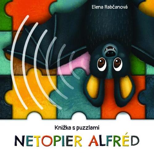 Obrázok Netopier Alfréd - knižka s puzzlami