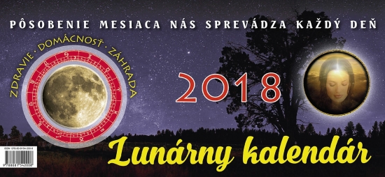 Obrázok Lunárny kalendár 2018 - stolový