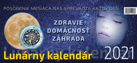 Obrázok Lunárny kalendár 2021 stolový