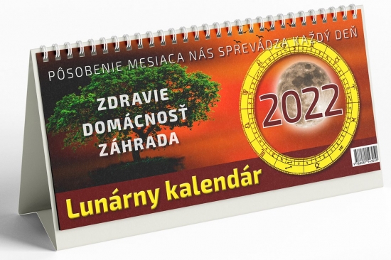 Obrázok Lunárny kalendár 2022 stolový