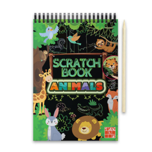 Obrázok Scratch book - Animals