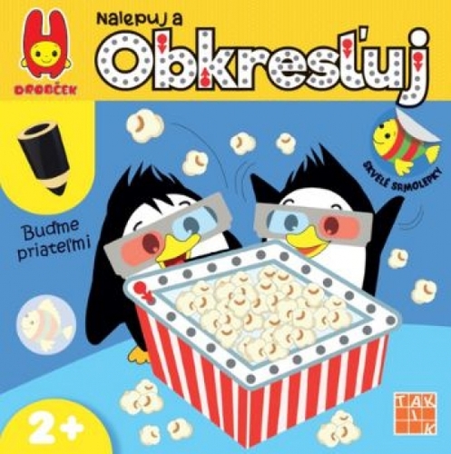 Obrázok Buďme priateľmi - nalepuj a obkresľuj