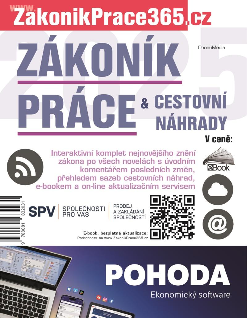 Obrázok Zákoník práce a cestovní náhrady 2025