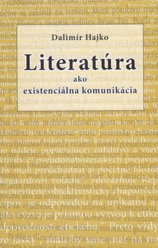 Obrázok Literatúra ako existenciálna komunikácia