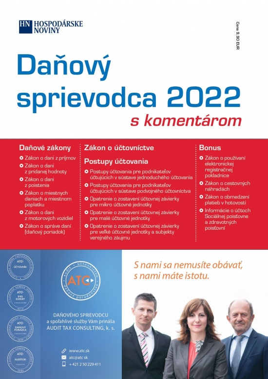 Obrázok Daňový sprievodca 2022 s komentárom