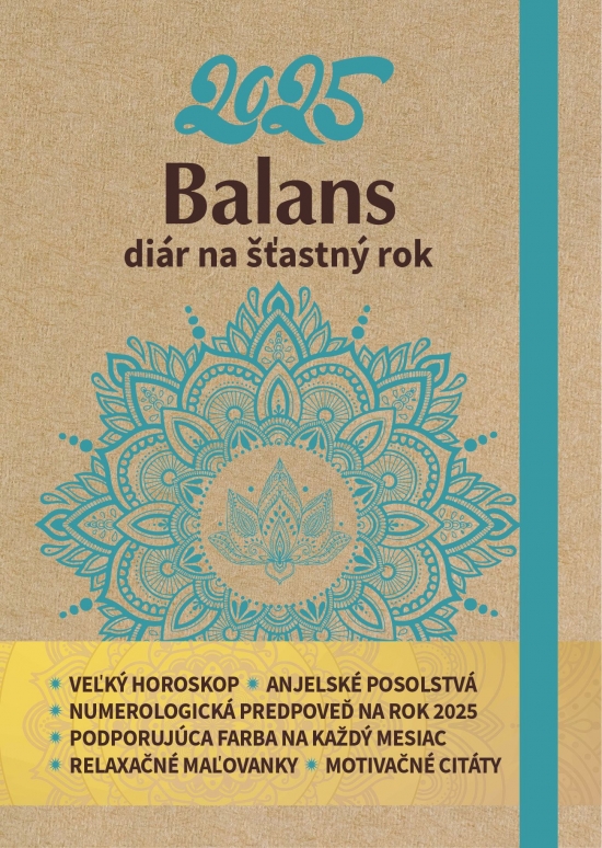 Obrázok Balans diár na šťastný rok 2025