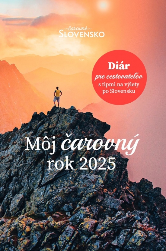 Obrázok Môj čarovný rok 2025. Diár pre cestovateľov s tipmi na výlety po Slovensku