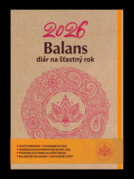 Obrázok Balans diár na šťastný rok 2026