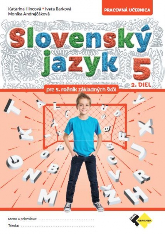 Obrázok Slovenský jazyk pre 5.ročník - 2.diel