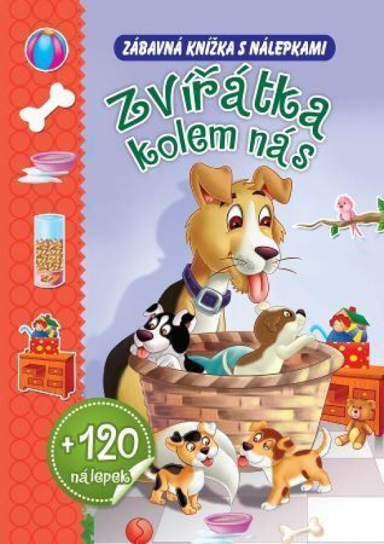 Obrázok Zvířátka kolem nás + 120 nálepek