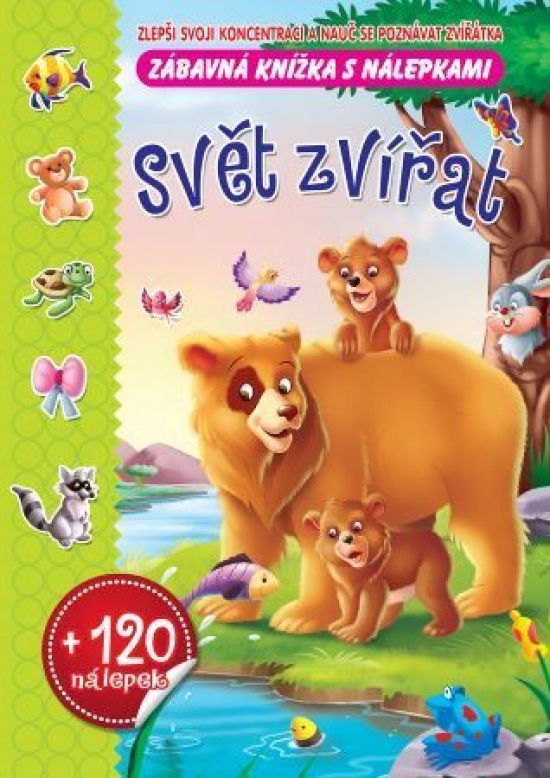 Obrázok Svět zvířat + 120 nálepek