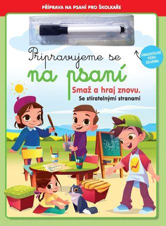 Obrázok Pripravujeme se na psani - Smaž a hraj znovu, se stíratelnými stranami