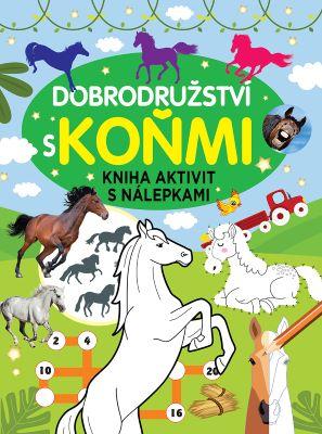 Obrázok Dobrodružství a koňmi - Kniha aktivit s nálepkami