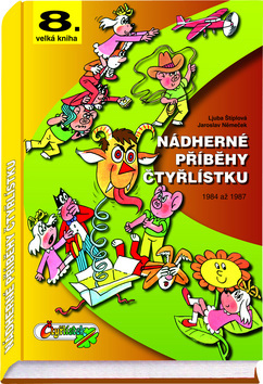 Obrázok Nádherné příběhy Čtyřlístku z let 1987 až 1989 (8. velká kniha)