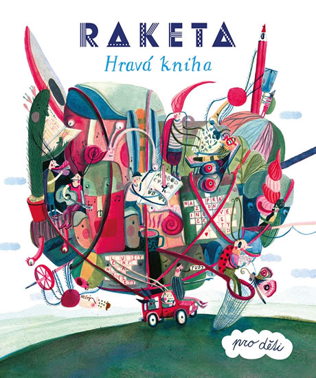 Obrázok Raketa - Hravá kniha pro děti