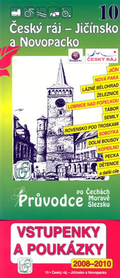 Obrázok Český ráj - Jičínsko a Novopacko 10. - Průvodce po Č,M,S + volné vstupenky a poukázky