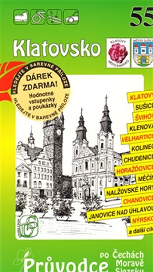 Obrázok Klatovsko 55. - Průvodce po Č,M,S + volné vstupenky a poukázky