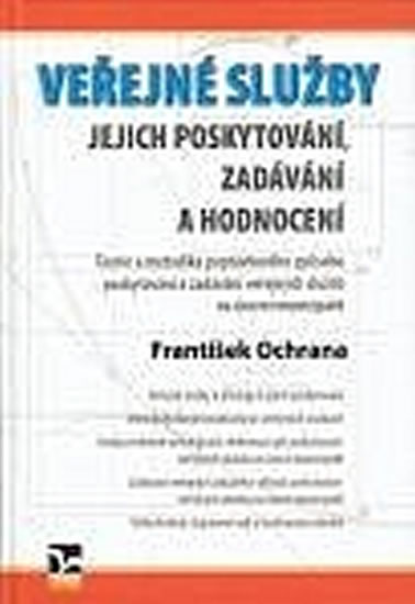 Obrázok Veřejné služby - jejich poskytování, zadávání a hodnocení