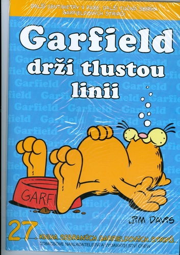 Obrázok Garfield drží tlustou linii (č.27)