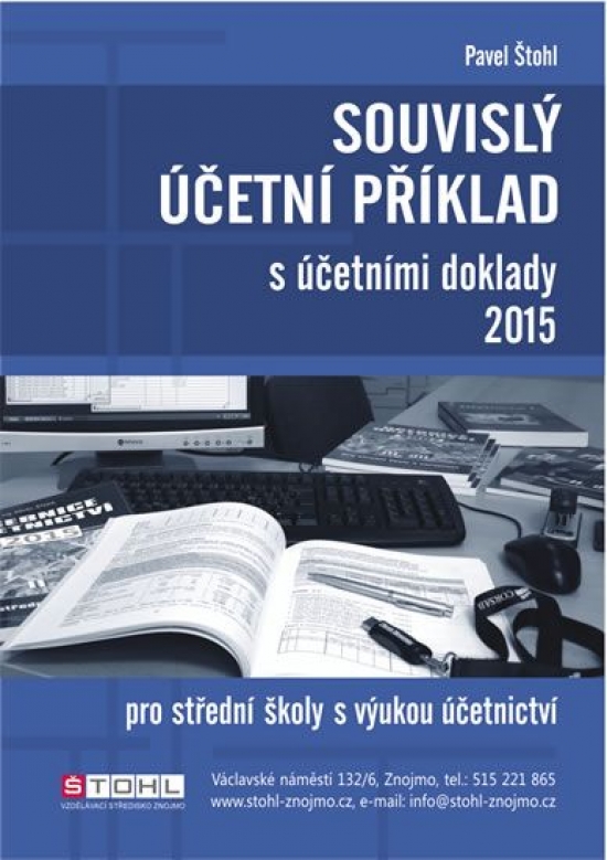 Obrázok Souvislý účetní příklad s účetními doklady 2015