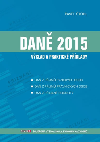 Obrázok Daně - výklad a praktické příklady 2015