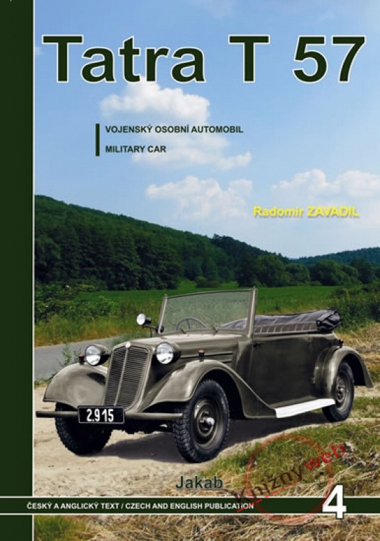 Obrázok Tatra 57 - Vojenský osobní automobil