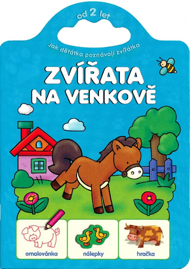 Obrázok Jak děťátka poznávají zvířátka  - Zvířata na venkově