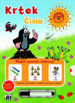 Obrázok Krtek Napiš-posuň-objevuj! Čísla