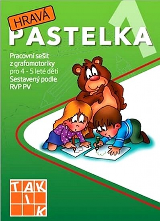 Obrázok Hravá pastelka 1 - Pracovní sešit z grafomotoriky pro 4 - 5 leté děti