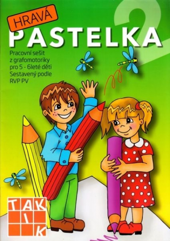 Obrázok Hravá pastelka 2 - Pracovní sešit z grafomotoriky pro 5 - 6 leté děti