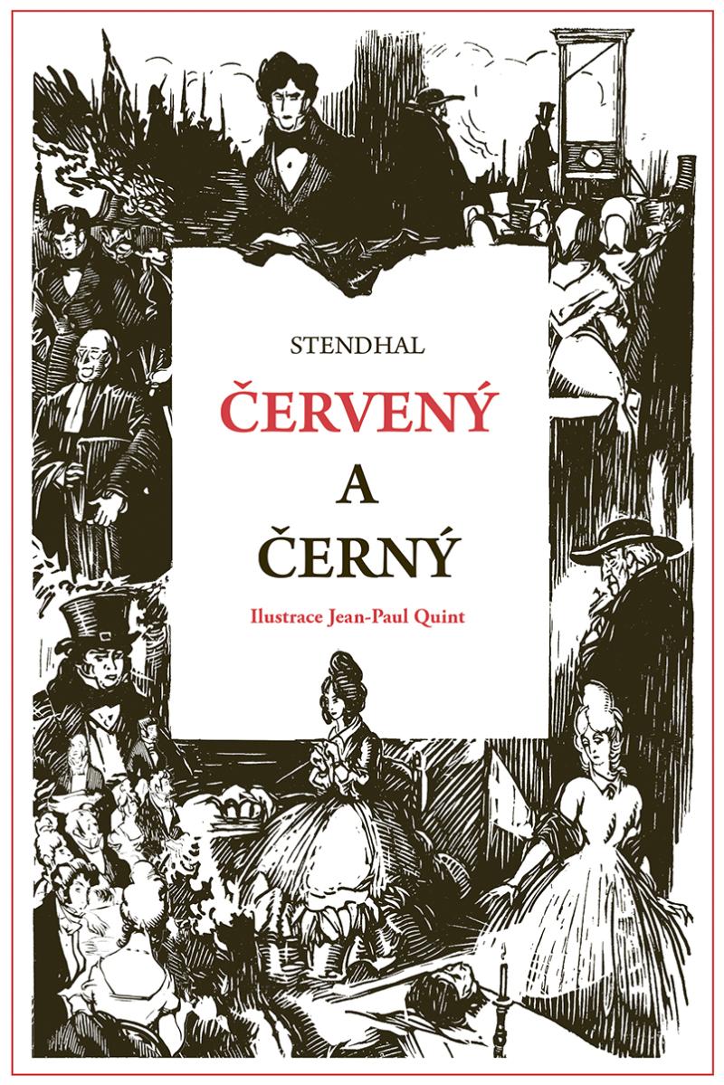Obrázok Červený a černý ilustrované